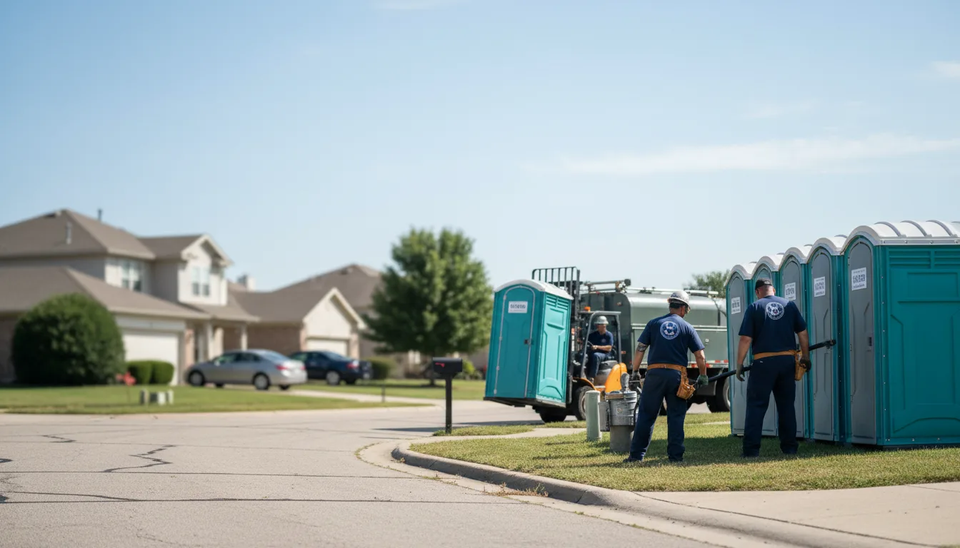 Porta Potty Rental in Cordell, OK near me